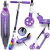 WeLLIFE Rider Monopattino Pieghevole per Bambini e Ragazzi Urban Scooter in
