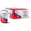 Peroni Nastro Azzurro 0.0 Birra Analcolica Premium Lager gusto arancia, lattine 24x33 cl, Zero Alcol