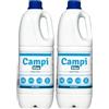 CAMPI blue 2l liquido sanitario per wc chimico camper (Confezione da 2)