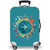 WUJIAONIAO Copribagagli da viaggio, 45,7-81,3 cm
