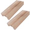 2 Pcs Vaso in Legno Per Cucina Portafiori Da Parete Decorazione Della Fattoria
