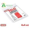 GUFER Telo Copritutto Trasparente 4x4 mt - ca. 110 g/m2 - HDPE