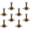 8Pcs Sturdy Iron Rocking Chair Bearings Replacement Kit for Furniture Use