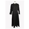 Marella Abito Donna Gr. 36 Nero NEU Cotone A-Line Midi