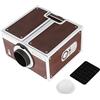 Zerone Proiettore Box in cartone, proiettore portatile 2.0 per smartphone, proiettore p