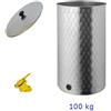 QUATTRO EFFE MATURATORE MIELE INOX 4F KG 100 CON RUBINETTO - QUATTRO EFFE