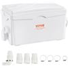 Pompa Trituratore 350W Acque Luride 6000L/h 3 Ingressi Scarico WC Bagno
