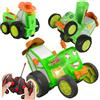MTOYS TRATTORE AUTO TELECOMANDATA RC TRATTORE LUCI VERDI SALTA BALLA