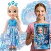 bez marki Bambola grande di Elsa di Frozen che canta e si illumina, regalo ideale per bamb
