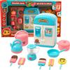 Yiwu Set da cucina giocattolo per bambini: frigorifero, vasetti per gelato