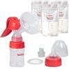 Does not apply Tiralatte Manuale, Tira Latte Neonati, Silicone, Tire Lait, Breast Pump, Pompett