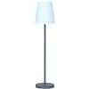 LAMPADA PIANTANA SOLARE LED MOD.LOLA SLIM 120 CM CON TELECOMANDO