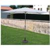 Papillon TELO PER OMBRELLONE GIARDINO A PALO CENTRALE ADRA RETTANGOLARE BEIGE CM. 200x300