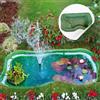 GIARDINI Laghetto da Giardino Maggiore Polietilene Verde Interrare 235x140x60 Litri 1000