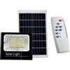 JORTAN Faro A LED 800W con Pannello Solare Ip66 e Telecomando Luce Bianca 6500K