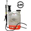 AMC POMPA A SPALLA IRRORATRICE 16 LITRI NEBULIZZATORE DOPPIA FUNZIONE MANUALE