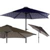 FRASCHETTI OMBRELLONE GIARDINO SPIAGGIA MARE ORIENTABILE COLORE BLU O TORTORA Ø 270CM