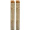 CAPALDO PALI PALO IN LEGNO DI PINO IMPREGNATO QUADRATI SEZIONE CM. 9X9X200 H