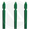 Papillon PALETTO PALETTI PER RECINZIONI A T IN ACCIAIO PLASTIFICATO VERDE H MT. 2,5 PZ.10