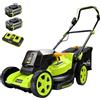 Does not apply Tagliaerba a Batteria 40V, 40 Cm Larghezza Di Taglio, Tosaerba Elettrico Fino a