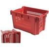FRASCHETTI CASSETTE CASSETTA AGRICOLE IMPILABILI APERTE PER OLIVE CM.56x35xH31 PZ. 5