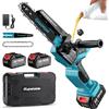 Mini Motosega a Batteria 8/6 Pollici, 8000Mah Motoseghe Elettrica Brushless, 130