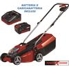 Einhell Rasaerba a batteria 18v 3ah taglio cm.30 (ge-cm 18/30 li)
