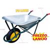 VITALE CARRIOLA DA EDILIZIA 70LT VASCA IN LAMIERA ZINCATA