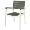 FRASCHETTI POLTRONE SEDIE IN RESINA HARMONY KETER EFFETTO LEGNO CM.59x60xH86