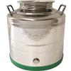 BELVIVERE Fusto inox per olio saldato lt.30