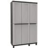 Terry Armadio piani e portascope alto serie twist black 102a - mm.1020x390x1700h.