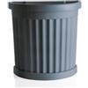 Bama VASO FIORIERA ROMA A MURO SEMICIRCOLARE CM. 27x52x49h CON SOTTOVASO