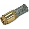 No brand Valvola di Fondo Ottone 1"1/2 con Filtro Made in Italy