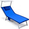 Does not apply Telo Lettino Mare in Microfibra, 190X70 Cm, Con Cuscino Gonfiabile Integrato, Ta
