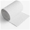 MAKA Striscia Frangivista Polyrattan 255x19cm Antracite Privacy 100% Balcone