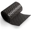 MAKA Striscia Frangivista Polyrattan 255x19cm Antracite Privacy 100% Balcone
