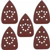 Carta vetrata Delta #DED7063 120 gr, 140x140x93 mm, set da 5