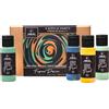 Does not apply Set Di Vernici Acrilici per Dipingere, 4 Colori (60Ml, 2Oz) Tropical Desire Blu