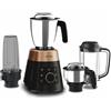 Philips 1000 Watt 4 Barattoli Nero Mixer Smerigliatrice 5 Modalità Preimposta...