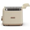 Ariete 157 Tostapane Breakfast Wood, 760W, Capacità 2 fette di pane, Effetto leg