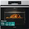 BI64211PX, Forno Multifunzione Termoventilato, Cavità XXL 77L , Auto Pulizia Pir