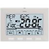 Perry Electric 1CRCR028B Cronotermostato digitale a parete NEXT a batteria Bianco Perry