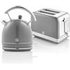 Does not apply Retro Colazione Set 1,8 L Bollitore Senza Fili Con Elemento Riscaldante in Accia