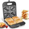 Aigostar Dylan Sandwich Maker XXL per 4 Tramezzini 1400W Tostapane con