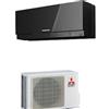 Mitsubishi CLIMATIZZATORE MITSUBISHI KIRIGAMINE ZEN 15000 BTU MSZ-EF42VG R-32 WI-FI NERO