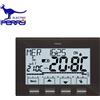 Perry Electric 1CR CR028A Cronotermostato digitale a parete NEXT a batteria Antracite Perry