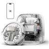 DJI ROMO P robot aspirapolvere lavapavimenti 250 Pa Design trasparente del robot