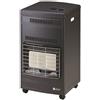 SICAR Stufa infrarossi a gas gpl ventilata 4200w grigia - misure cm.40,5x44,5x77h. pe