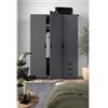 CAPALDO KIT ARMADIO SPRINT 3 ANTE E 3 CASSETTI CM. 147X50X200H