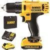 DEWALT Trapano avvitatore DEWALT 10,8V 2Ah